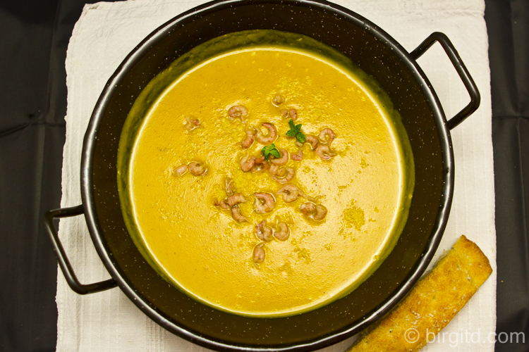 Möhren-Kokos-Suppe