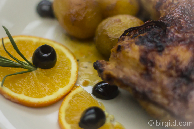Coq a l' Orange