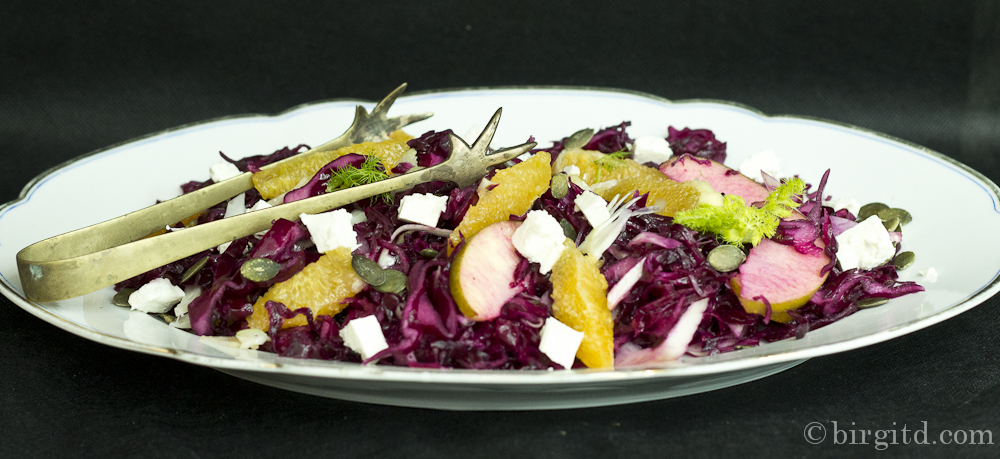 Fenchel-Rotkraut-Salat- | Birgit D
