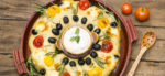 No-Knead Partybrot gefüllt mit mit Tomaten, Gorgonzola & mehr