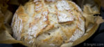 Weizenmischbrot mit Roggen, no-knead