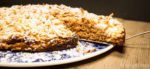 Apfelkuchen mit Mandeln und die Besonderheit: Rotkornweizenteig