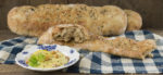 Fladenbrot mit Weizen-Ruchmehl & Kürbis-Hummus