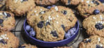 Hafer-Cookies mit Heidelbeeren