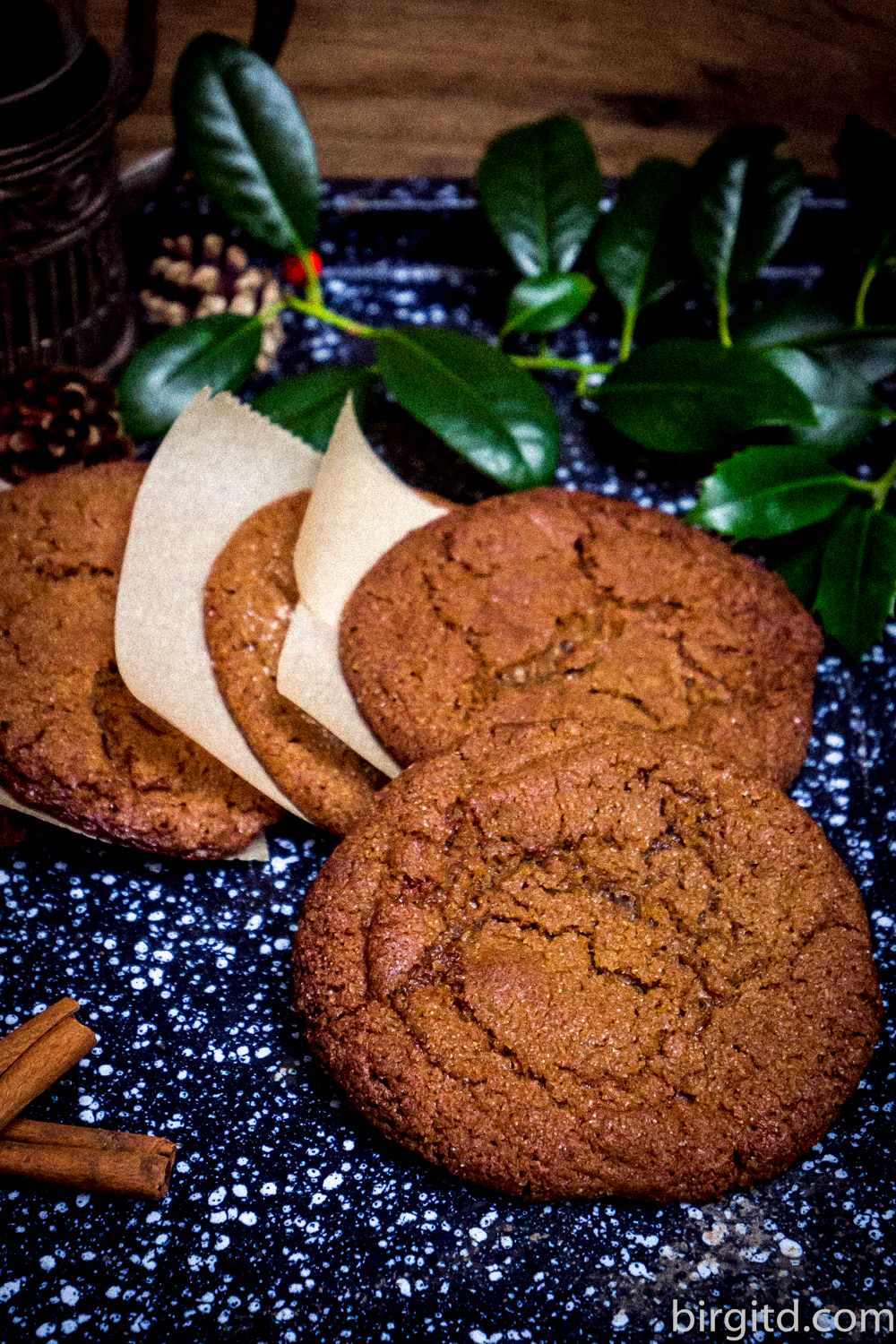 Brown Sugar Ginger Cookies